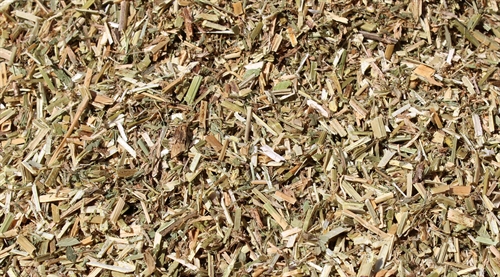 Lucerneurt, bruges til heste i foderet. Gerne sammen med andre urter