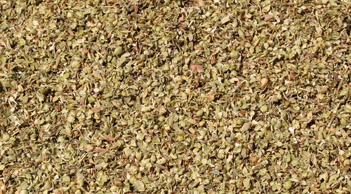 Oregano, bruges i foderet til heste. Gerne sammen med andre urter